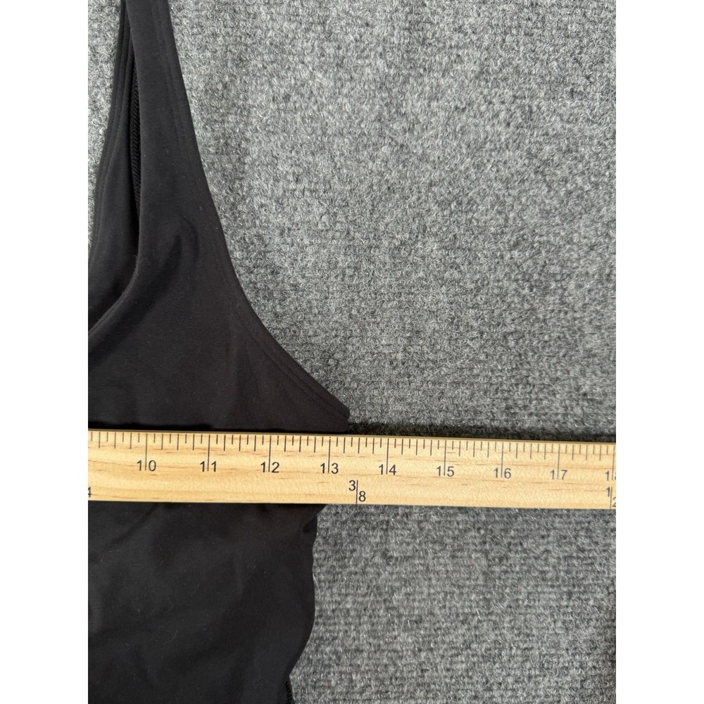 Lululemon Align Tank Top Womens 6 Black Cropped Active Bra Yoga Gym - Picture 6 of 13